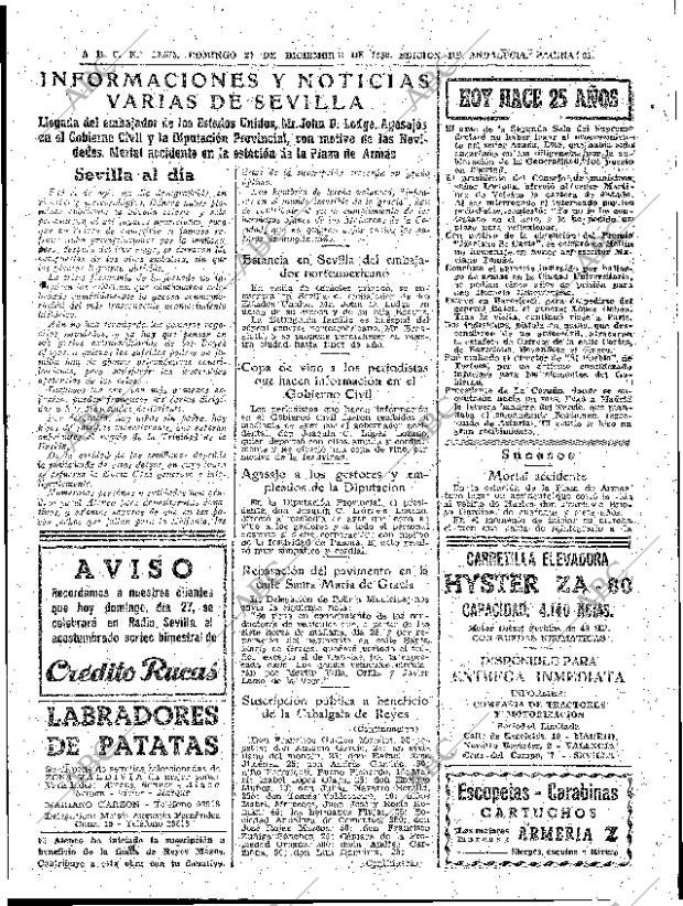 ABC SEVILLA 27-12-1959 página 61
