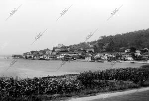 Vista general del pueblo Combarro (Pontevedra)