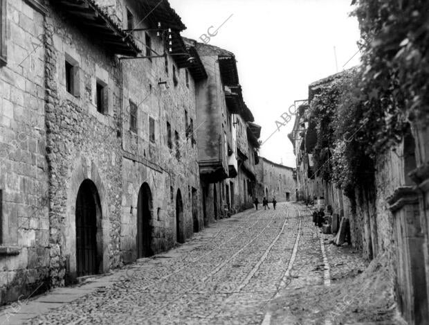 Una de las Calles del pueblo Castro de Urdiales (Cantabria)