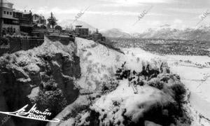 Vista parcial del pueblo de Ronda Nevado (Málaga)