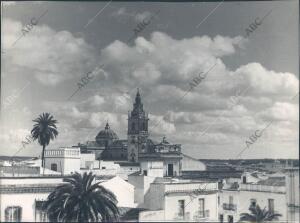 Panorámica de Moguer (Huelva)