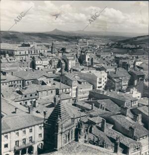 Vista del conjunto urbano de Santiago de Compostela