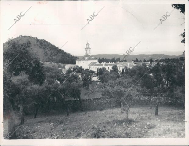 Vista de la finca san Calixto, antiguo monasterio de la orden de san Basilio,...