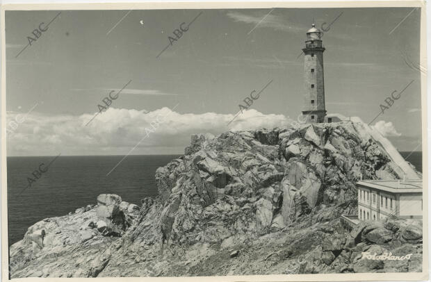 Faro del Cabo Villano, en la costa de la Muerte