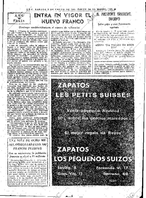 ABC MADRID 02-01-1960 página 49