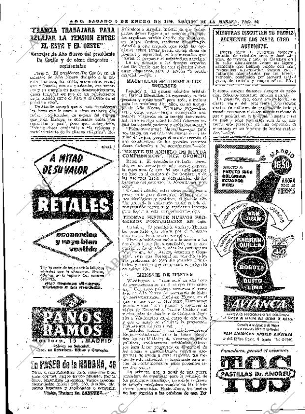 ABC MADRID 02-01-1960 página 50