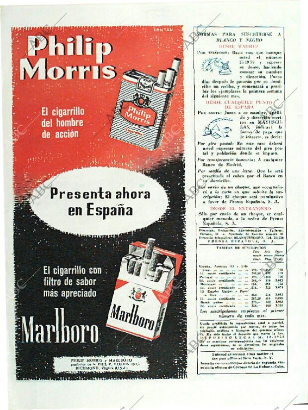 BLANCO Y NEGRO MADRID 02-01-1960 página 4