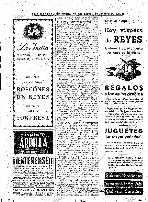 ABC MADRID 05-01-1960 página 32