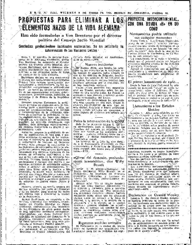 ABC SEVILLA 08-01-1960 página 10