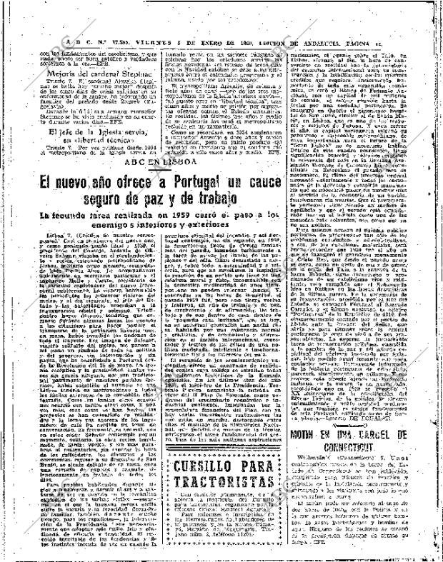 ABC SEVILLA 08-01-1960 página 12