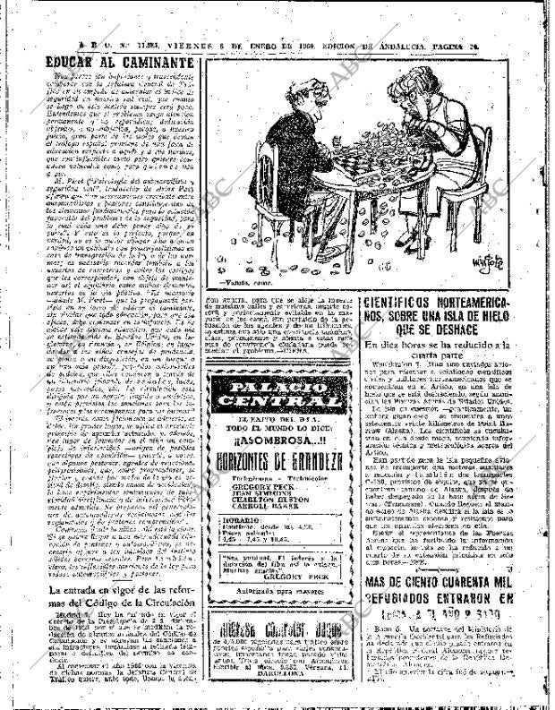 ABC SEVILLA 08-01-1960 página 20