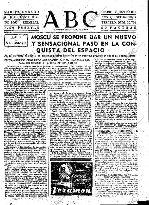 ABC MADRID 09-01-1960 página 23