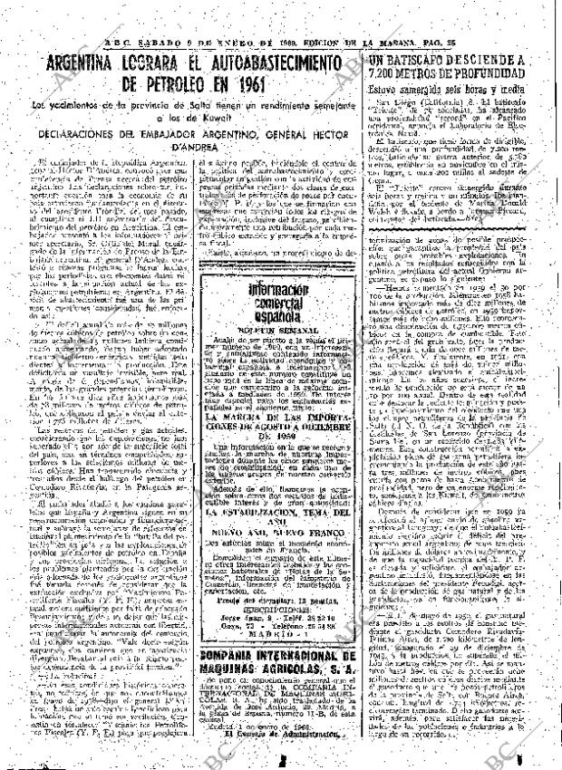 ABC MADRID 09-01-1960 página 35