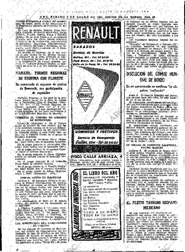 ABC MADRID 09-01-1960 página 46