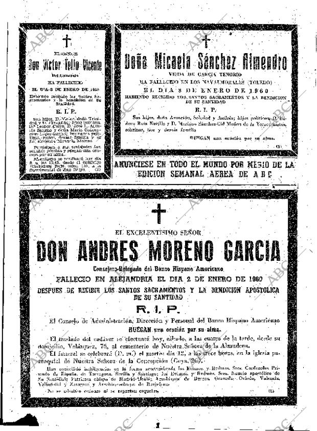 ABC MADRID 09-01-1960 página 58