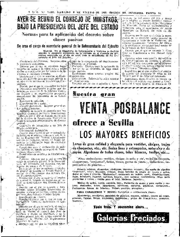 ABC SEVILLA 09-01-1960 página 13