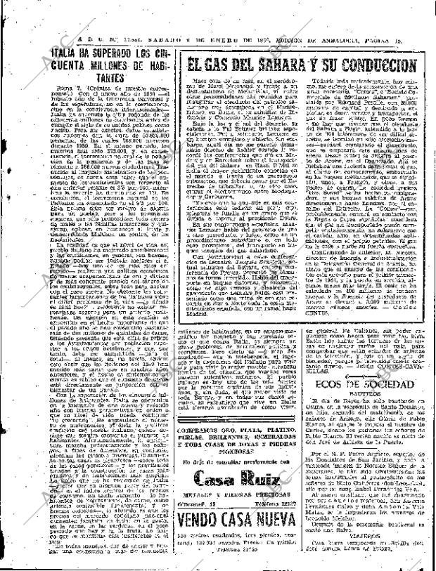 ABC SEVILLA 09-01-1960 página 15