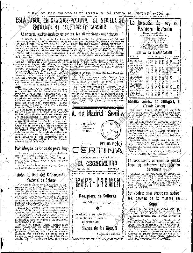 ABC SEVILLA 10-01-1960 página 39