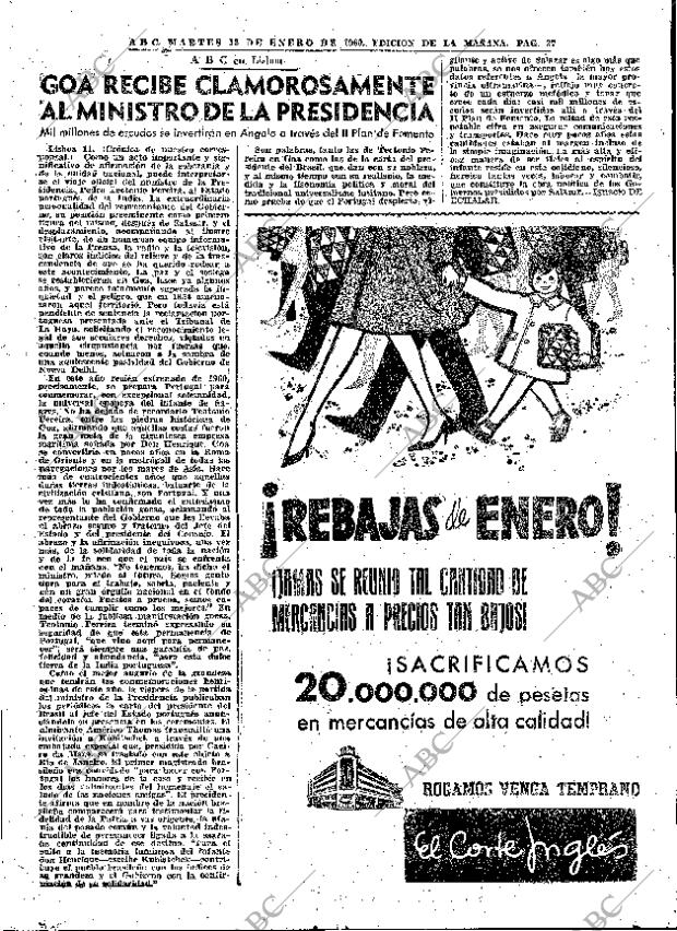 ABC MADRID 12-01-1960 página 37