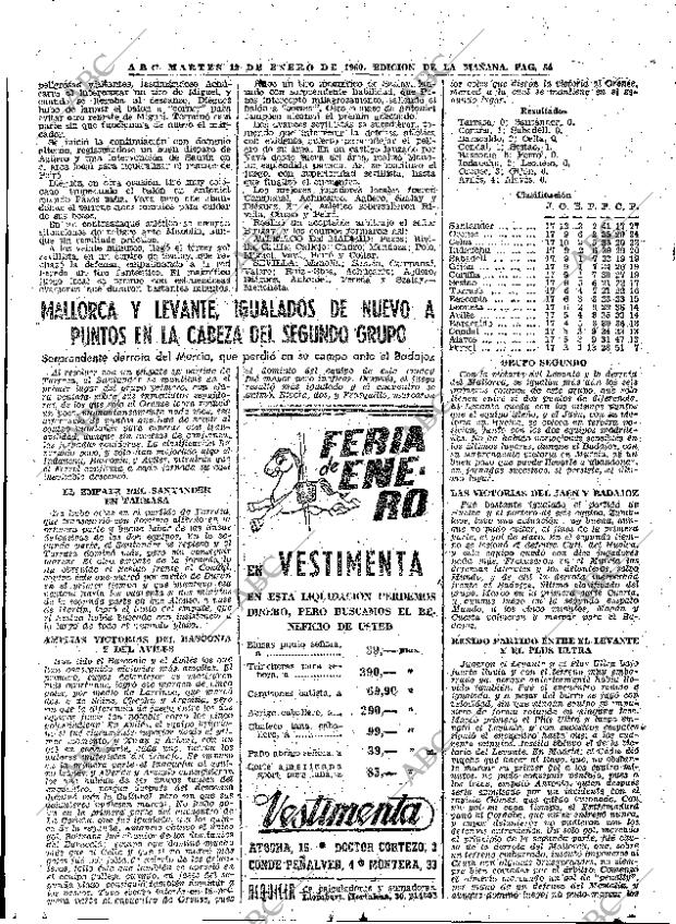 ABC MADRID 12-01-1960 página 54