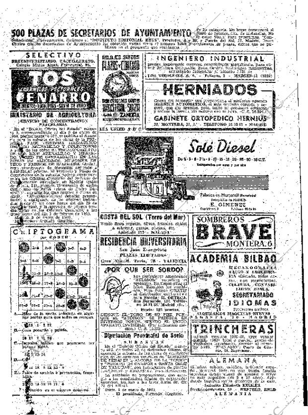 ABC MADRID 12-01-1960 página 71