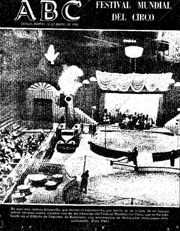 ABC SEVILLA 12-01-1960 página 1