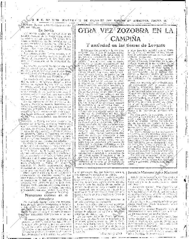 ABC SEVILLA 12-01-1960 página 18