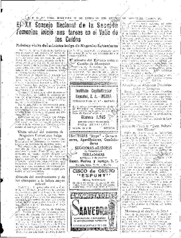 ABC SEVILLA 12-01-1960 página 25