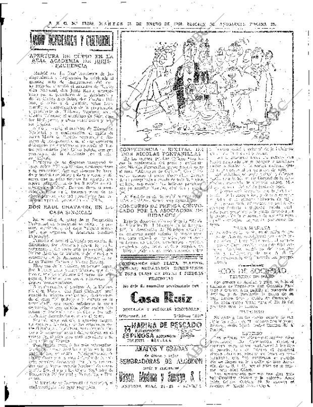 ABC SEVILLA 12-01-1960 página 29