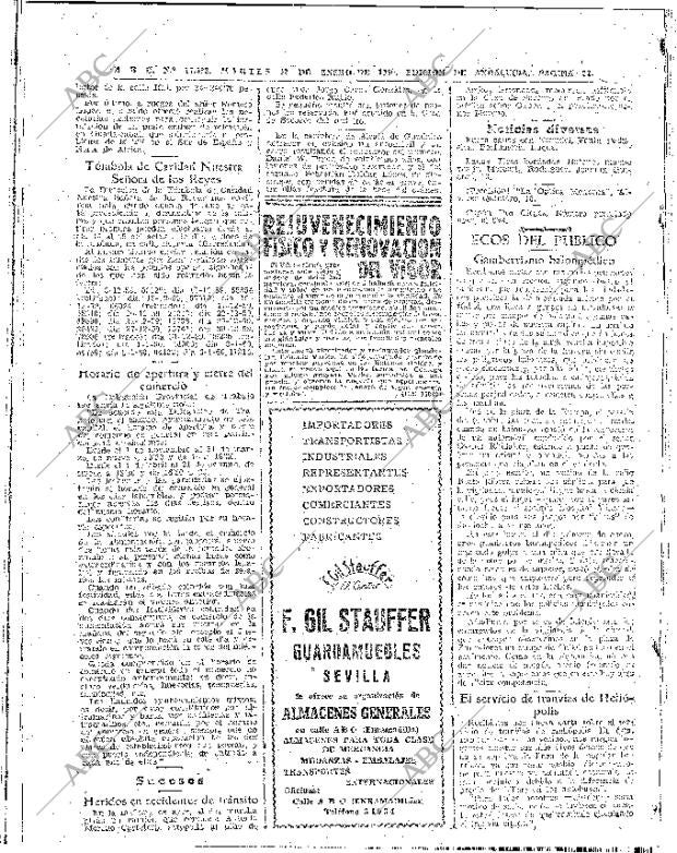 ABC SEVILLA 12-01-1960 página 32