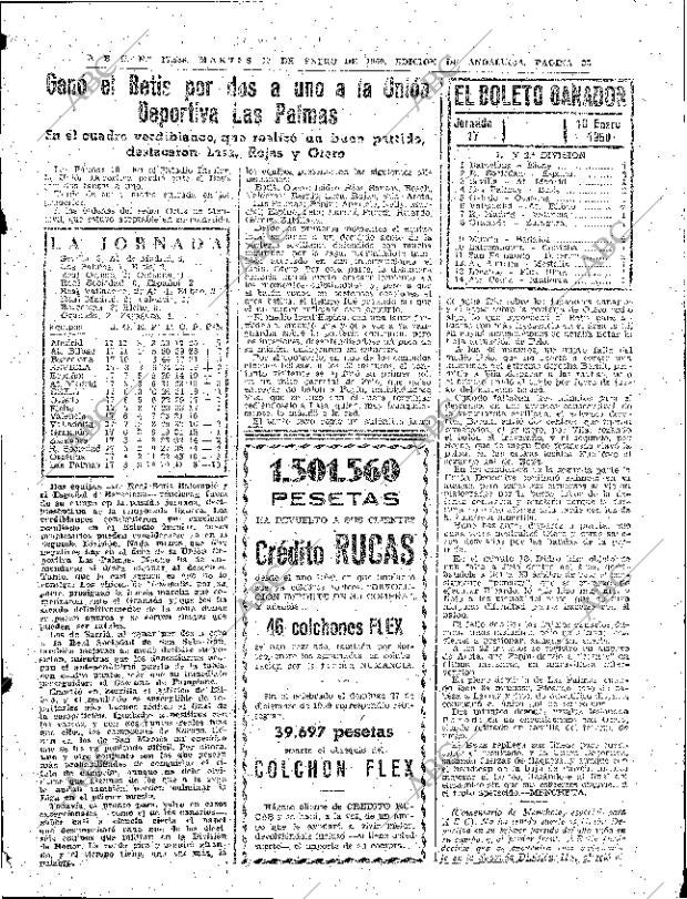 ABC SEVILLA 12-01-1960 página 35