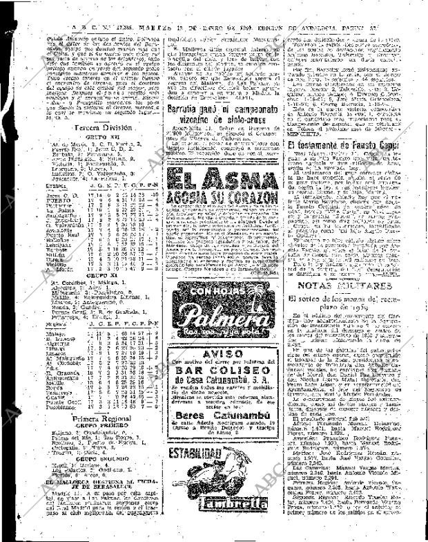 ABC SEVILLA 12-01-1960 página 37