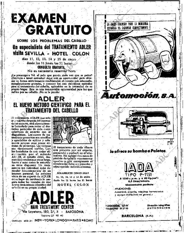 ABC SEVILLA 12-01-1960 página 6