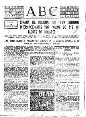 ABC MADRID 13-01-1960 página 23