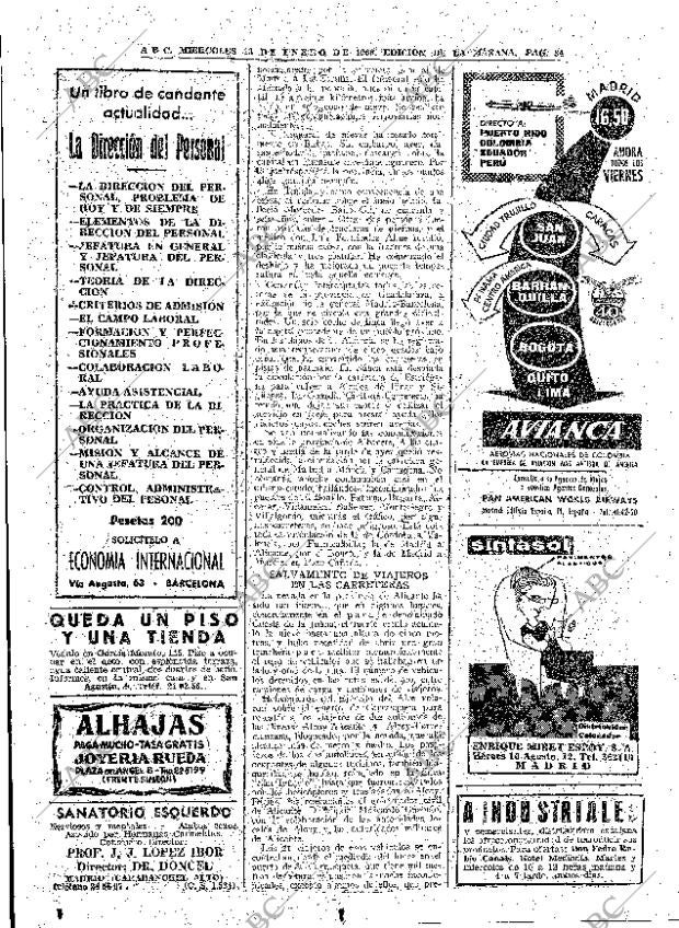 ABC MADRID 13-01-1960 página 34