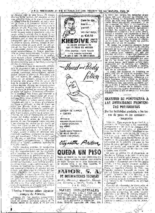 ABC MADRID 13-01-1960 página 38