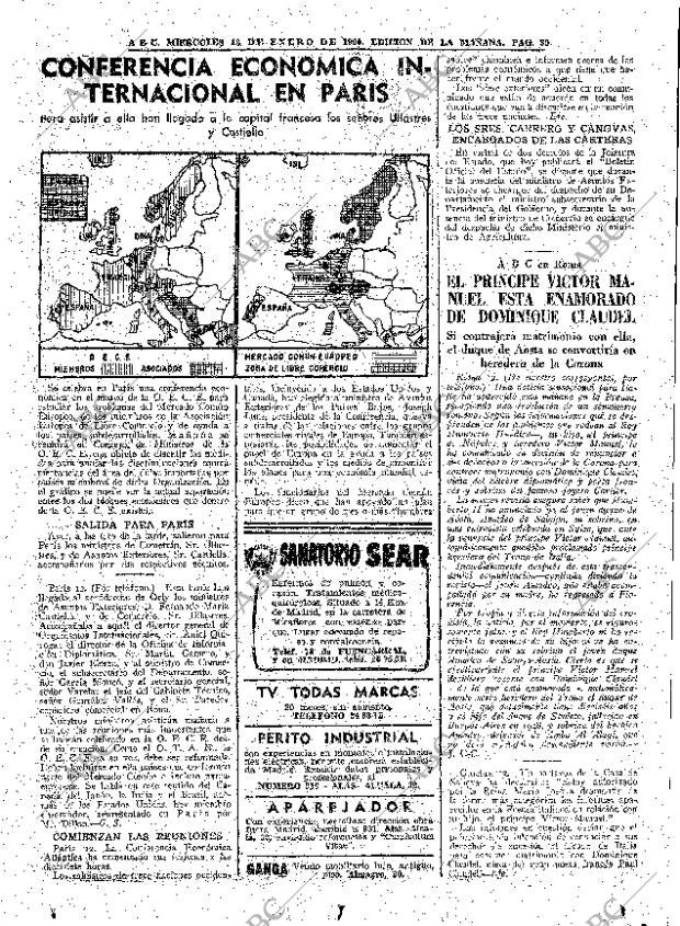 ABC MADRID 13-01-1960 página 39