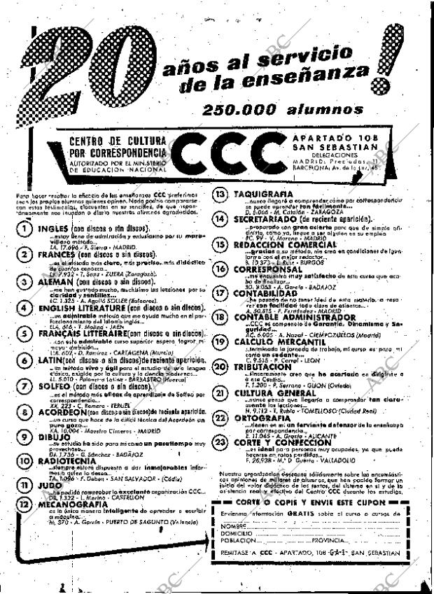 ABC MADRID 17-01-1960 página 29