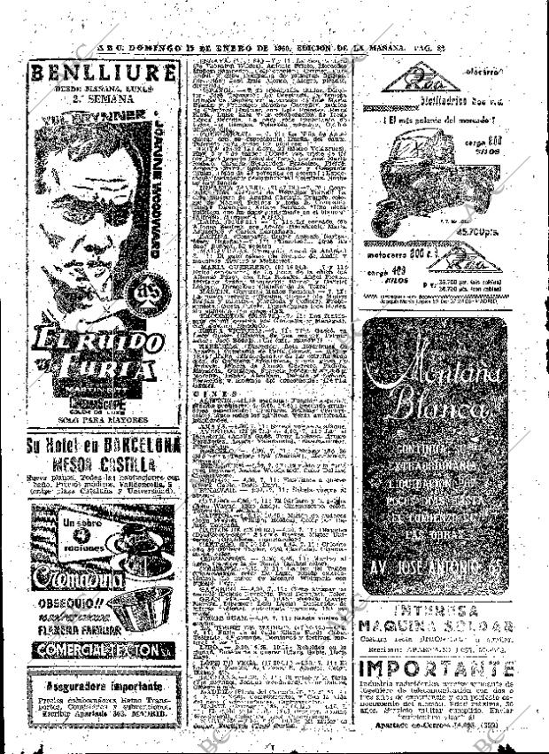 ABC MADRID 17-01-1960 página 80
