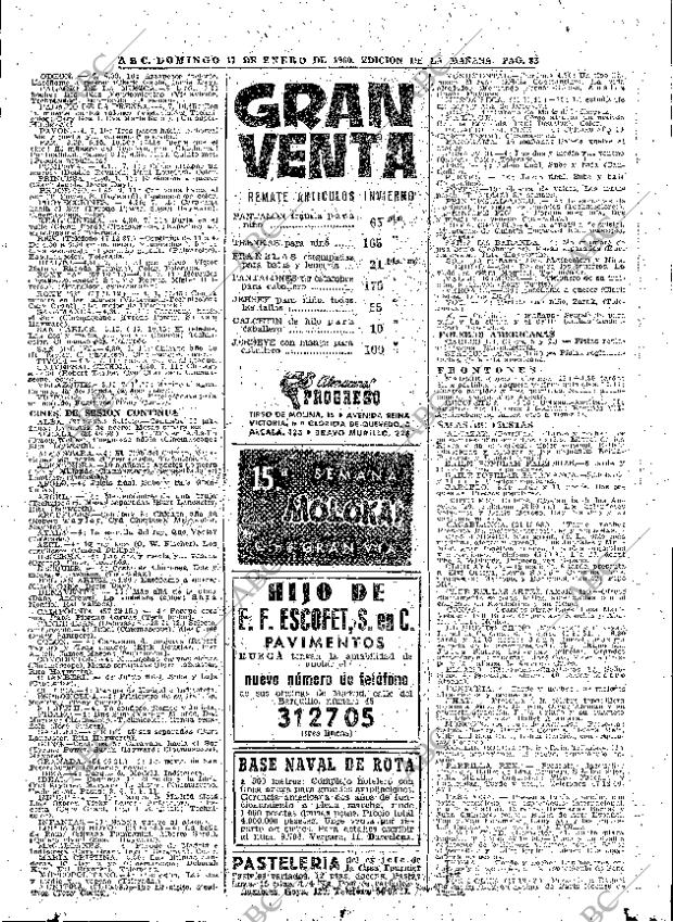 ABC MADRID 17-01-1960 página 81