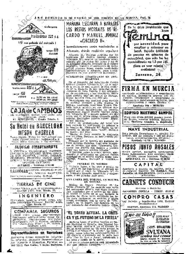 ABC MADRID 24-01-1960 página 80