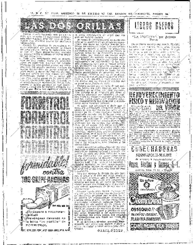 ✳El 24 de enero de 1960, ABC anunciaba una de las mayores proezas