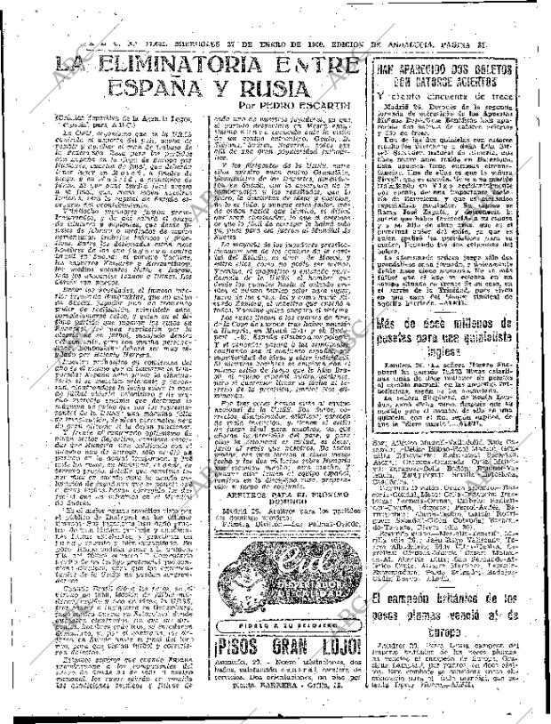 ABC SEVILLA 27-01-1960 página 31