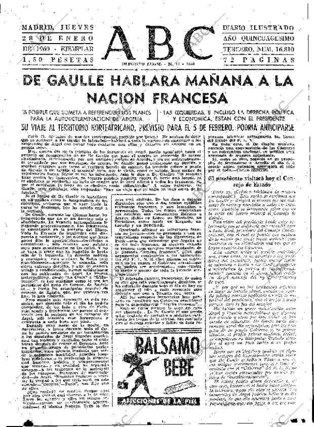 ABC MADRID 28-01-1960 página 31