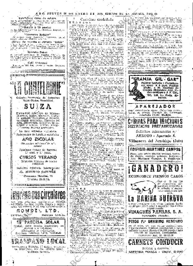 ABC MADRID 28-01-1960 página 60