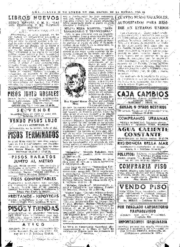 ABC MADRID 28-01-1960 página 62