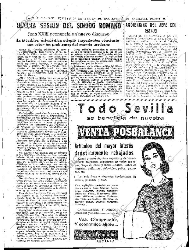 ABC SEVILLA 28-01-1960 página 13