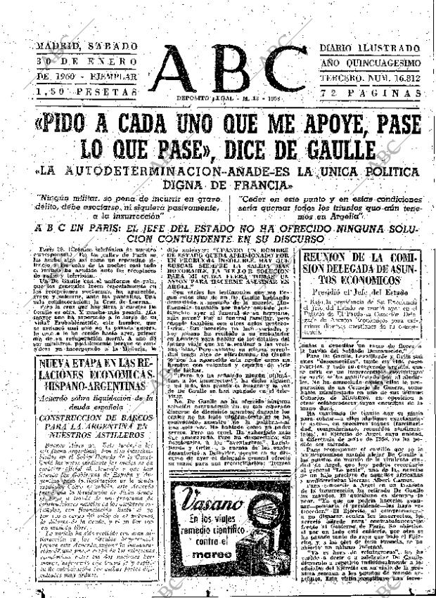 ABC MADRID 30-01-1960 página 31