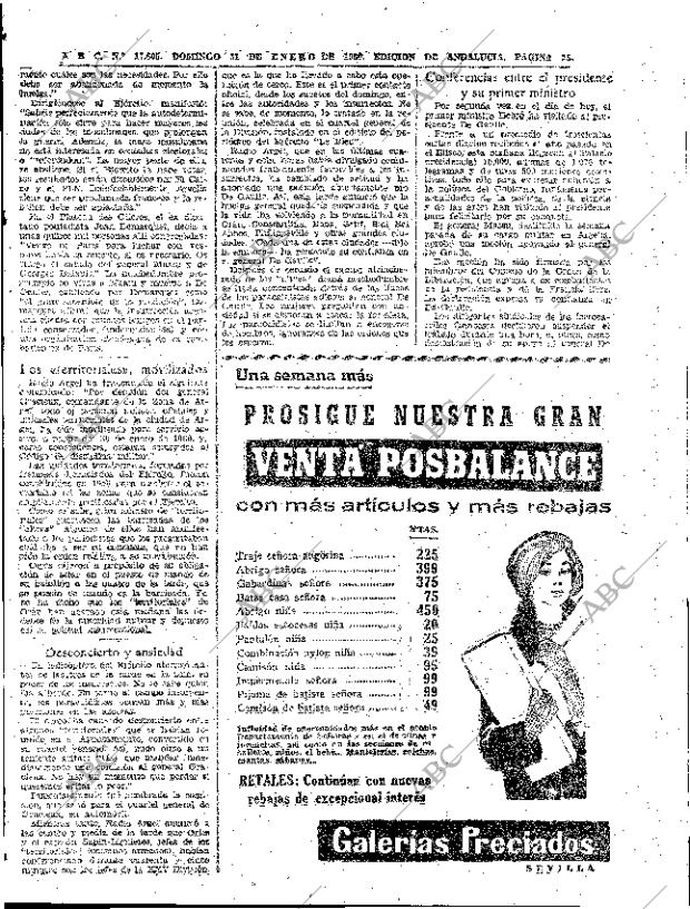 ABC SEVILLA 31-01-1960 página 25