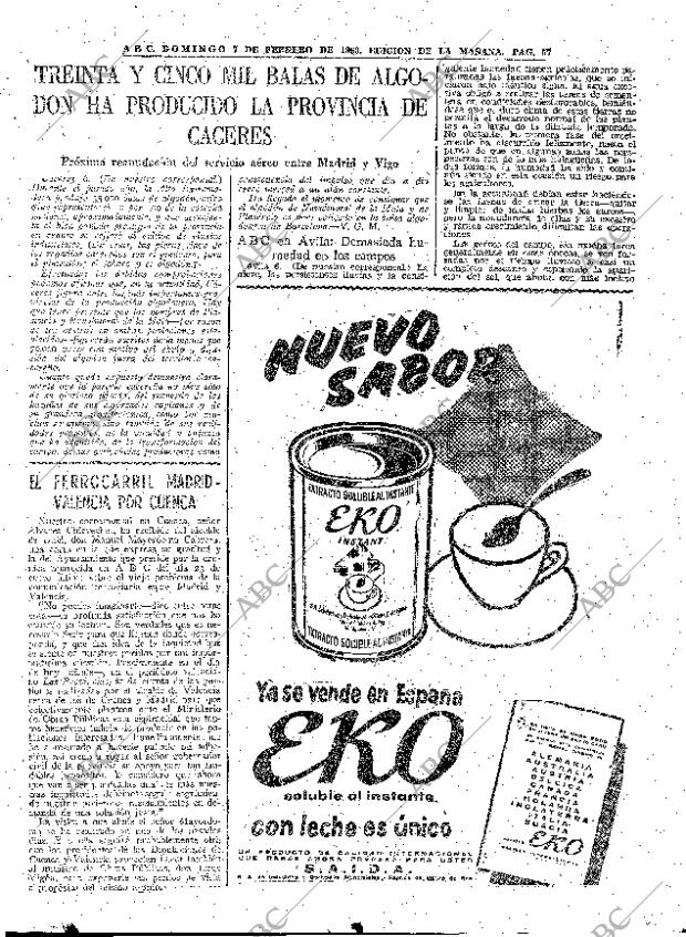 ABC MADRID 07-02-1960 página 57